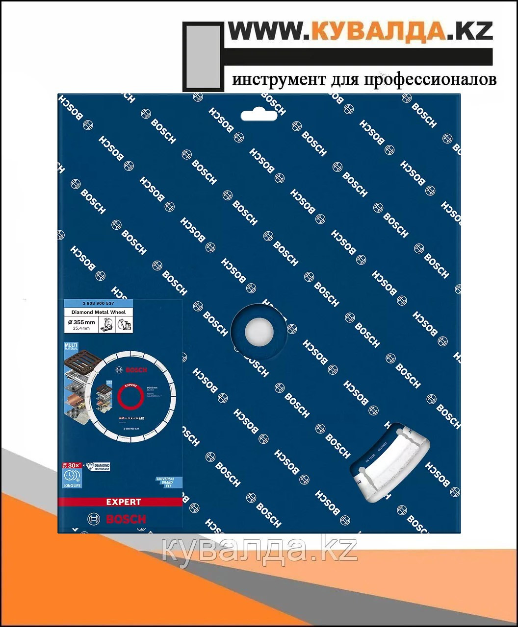 Алмазный диск Bosch для резки металла 355x25,40 мм