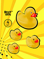 ROXY-KIDS Игрушки для купания в ванной Уточки 4 шт