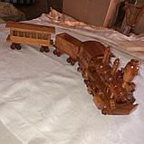 Модель поезда из ценных пород дерева, фото 2