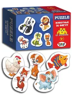 Пазл Животные (26 фигур)