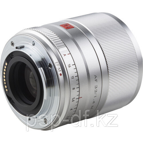 Объектив Viltrox AF 33mm f/1.4 M для Canon EF-M Silver - фото 2 - id-p94840927