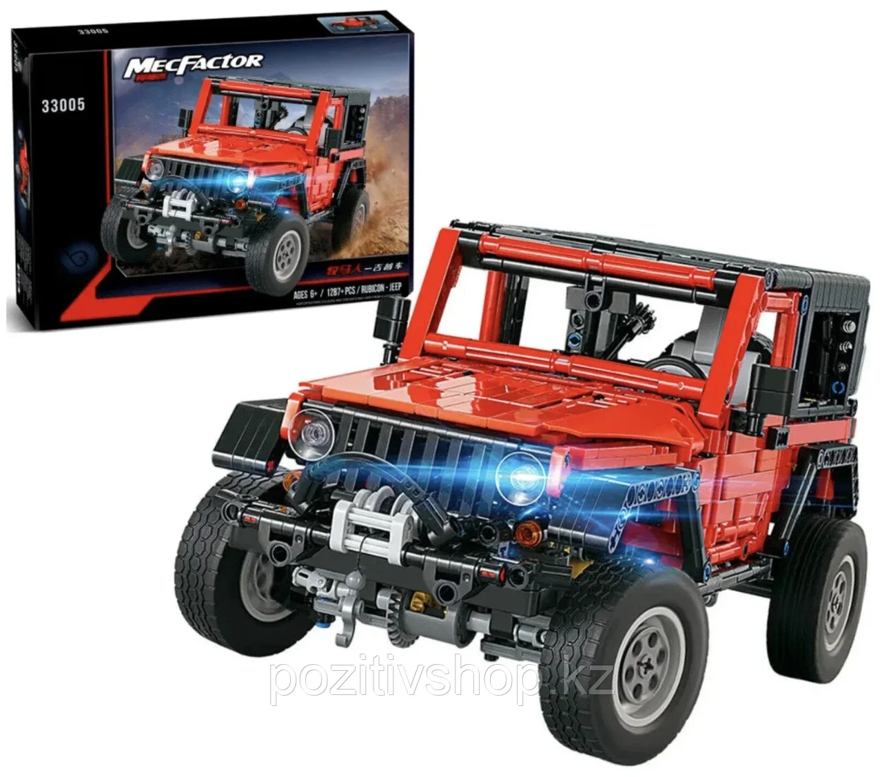 Конструктор MecFactor Jeep Wrangler