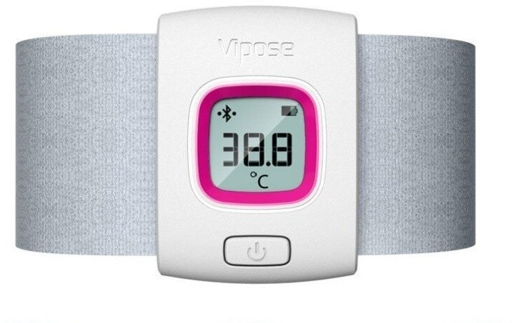 Термометр Vipose iFever детский цифровой bluetooth розовый - фото 1 - id-p105674504