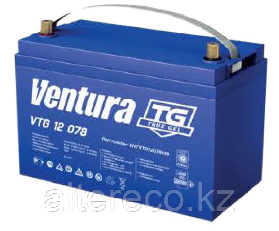 Тяговый аккумулятор Ventura VTG 12 078 (12В, 78/100Ач)