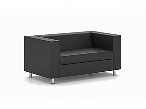 Мягкий диван двухместный Aлекто