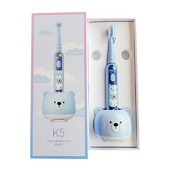 Детская электрическая зубная щетка Xiaomi DR.BEI Sonic K5 - фото 5 - id-p105676372