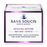 Крем ночной антивозрастной Sans Soucis Special Active anti age+protection night care, 50 мл