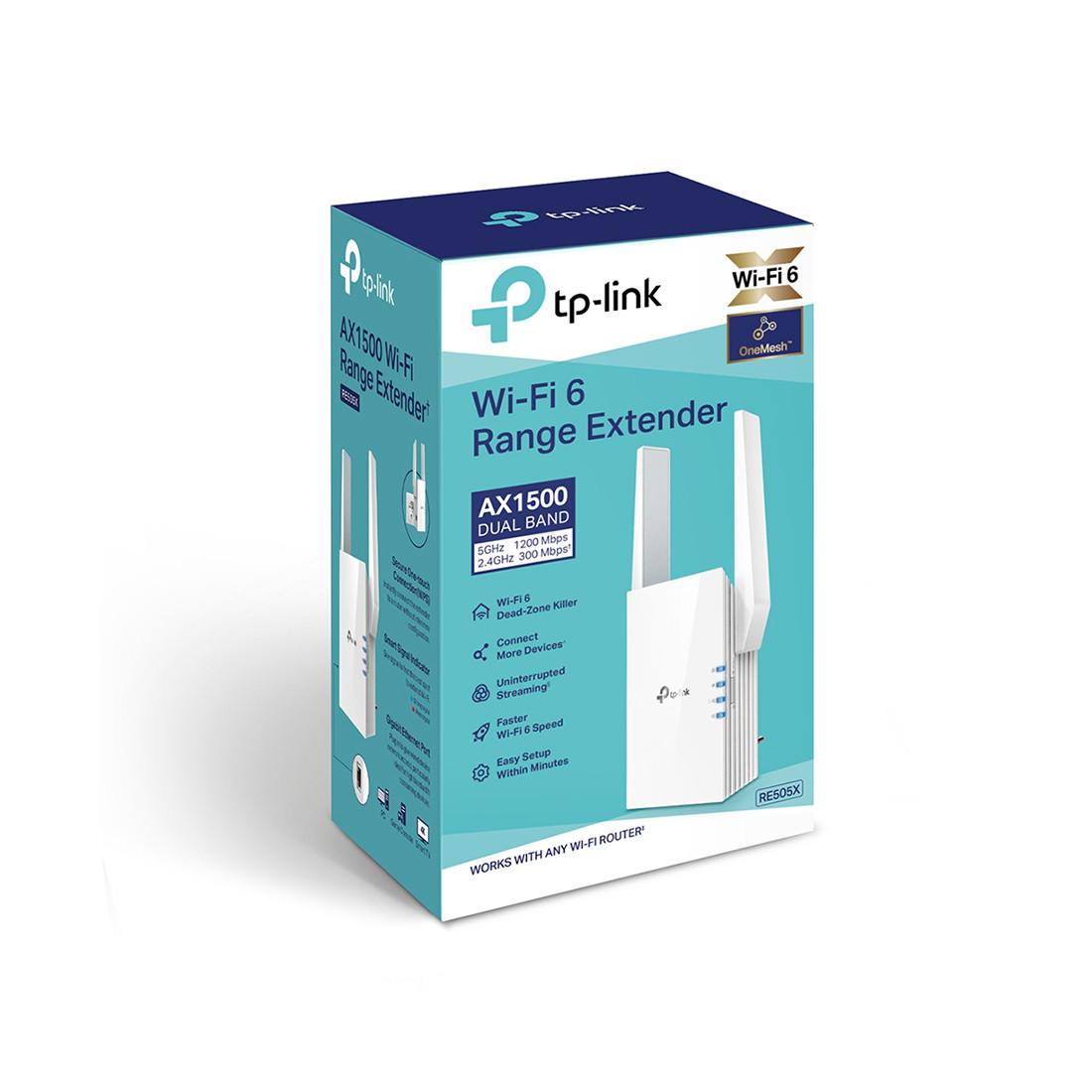 Усилитель Wi-Fi сигнала TP-Link RE505X - фото 3 - id-p105681214