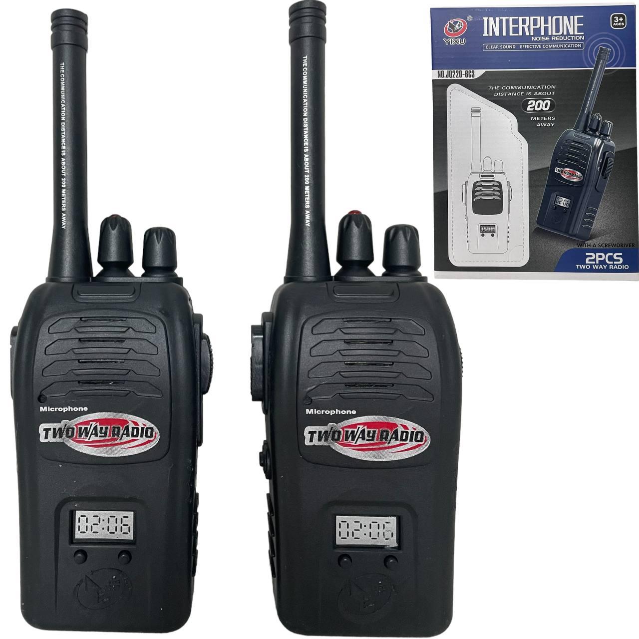 220-6 Рация 2шт Interphone (детская) 23*17см