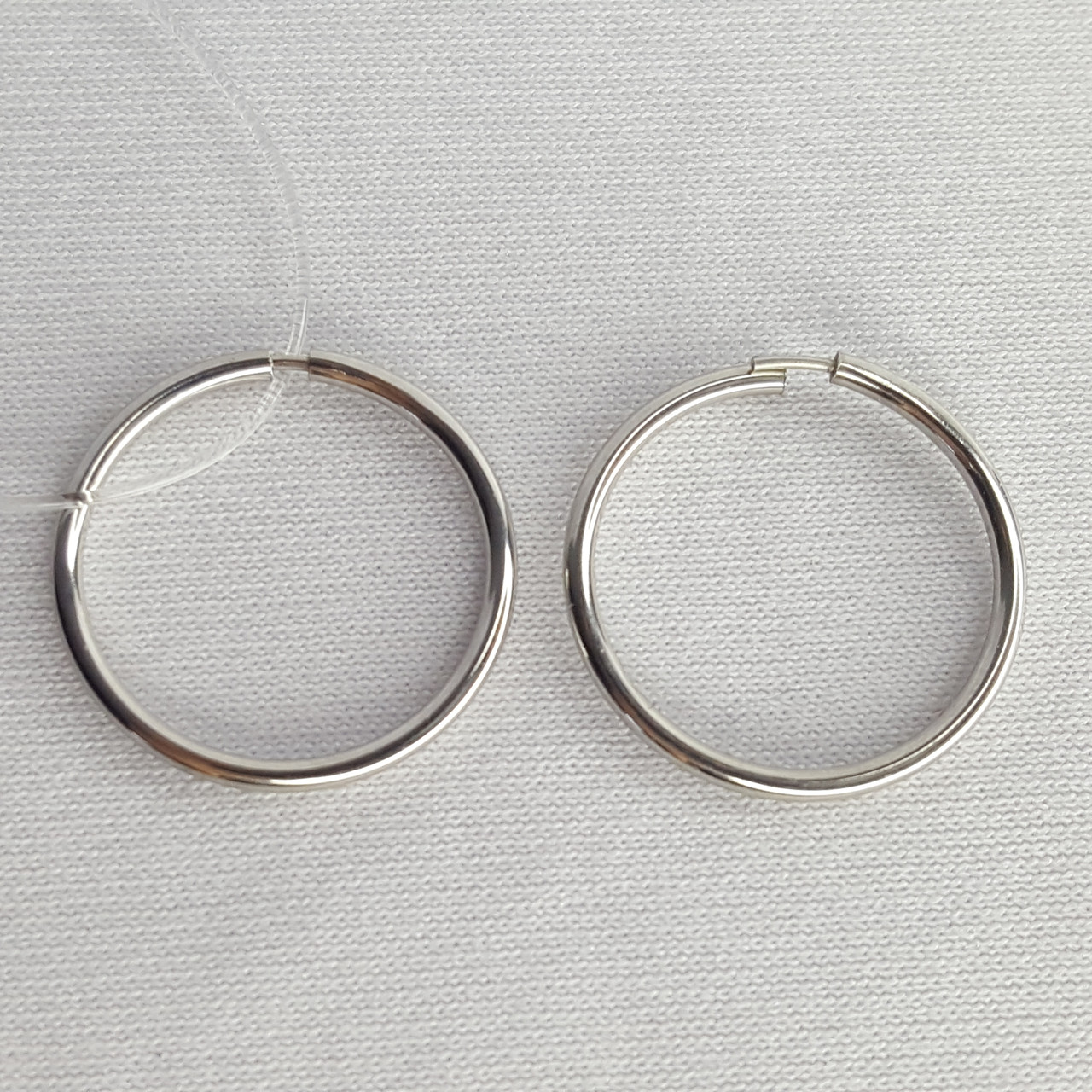 Серьги из серебра Diamant 94-124-01719-1 серебро с родием, фото 1