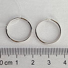 Серьги из серебра Diamant 94-124-01719-1 серебро с родием, фото 3