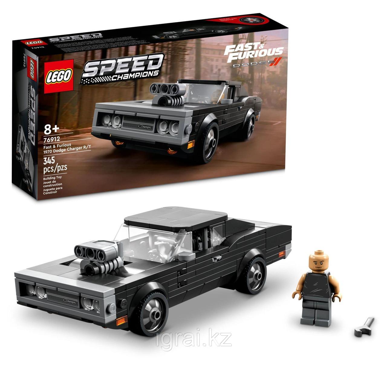 Lego 76912 Speed Champions Fast & Furious 1970 Dodge Charger R/T - фото 1 - id-p105696253