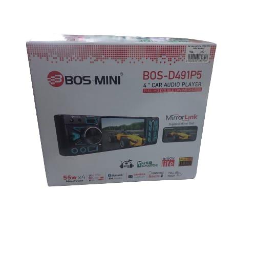 Автомагнитола 1DIN BOS-MINI,экран 4"