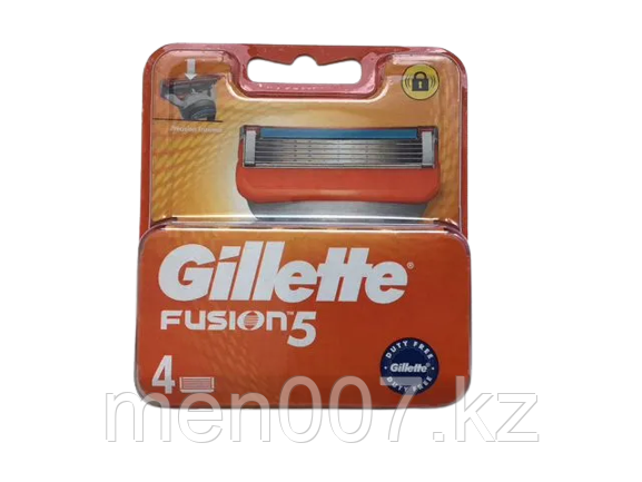 Gillette Fusion 5 (4 кассеты) (сделано в Германии для рынка США)