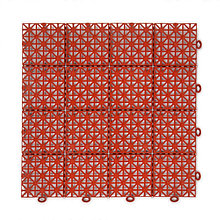 Модульное покрытие, 30 × 30 × 1.1 см, пластик, терракотовый, 1 шт.
