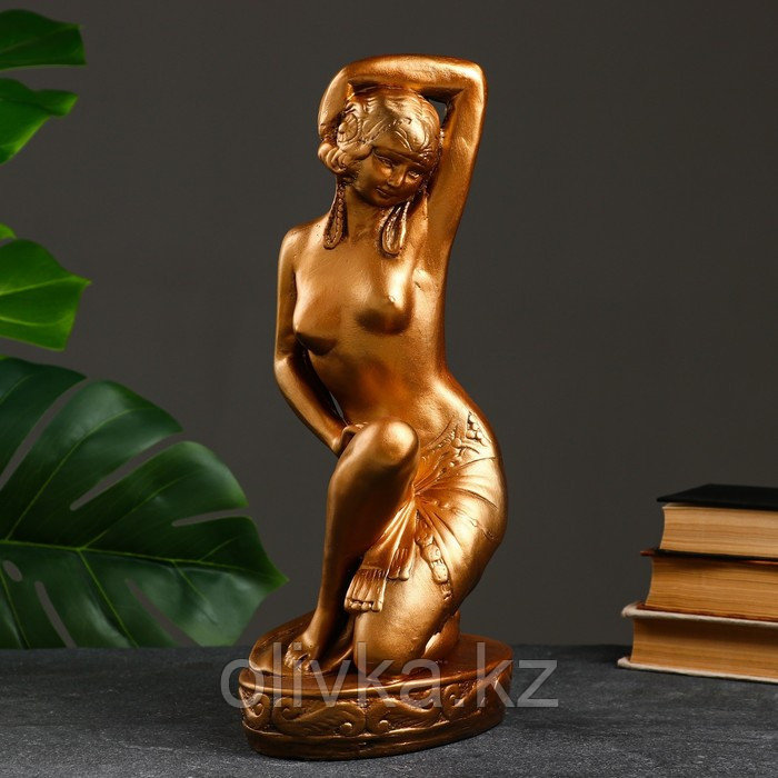 Фигура "Купальщица" бронза 12х20х36см