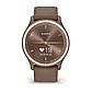 Гибридные смарт-часы VIVOMOVE SPORT Cocoa Case and Silicone Band with Peach Gold Accents, фото 2