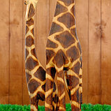 Сувенир дерево "Два сетчатых жирафа" 100х19х10 см, фото 6