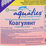 Коагулянт Aquatics в таблетках (25 г), 1,5 кг, фото 2