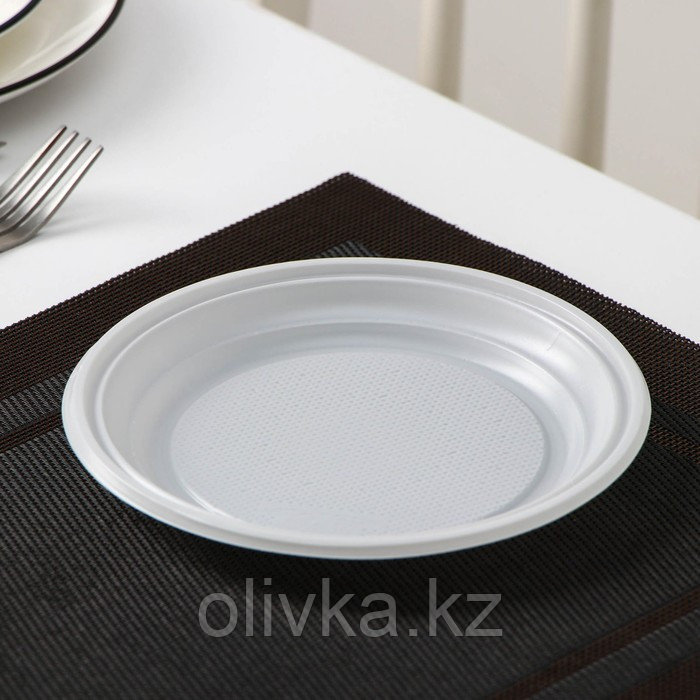 Набор одноразовой посуды на 6 персон «Летний №1», тарелки плоские, стаканчики 200 мл, вилки, бумажные - фото 5 - id-p105716865
