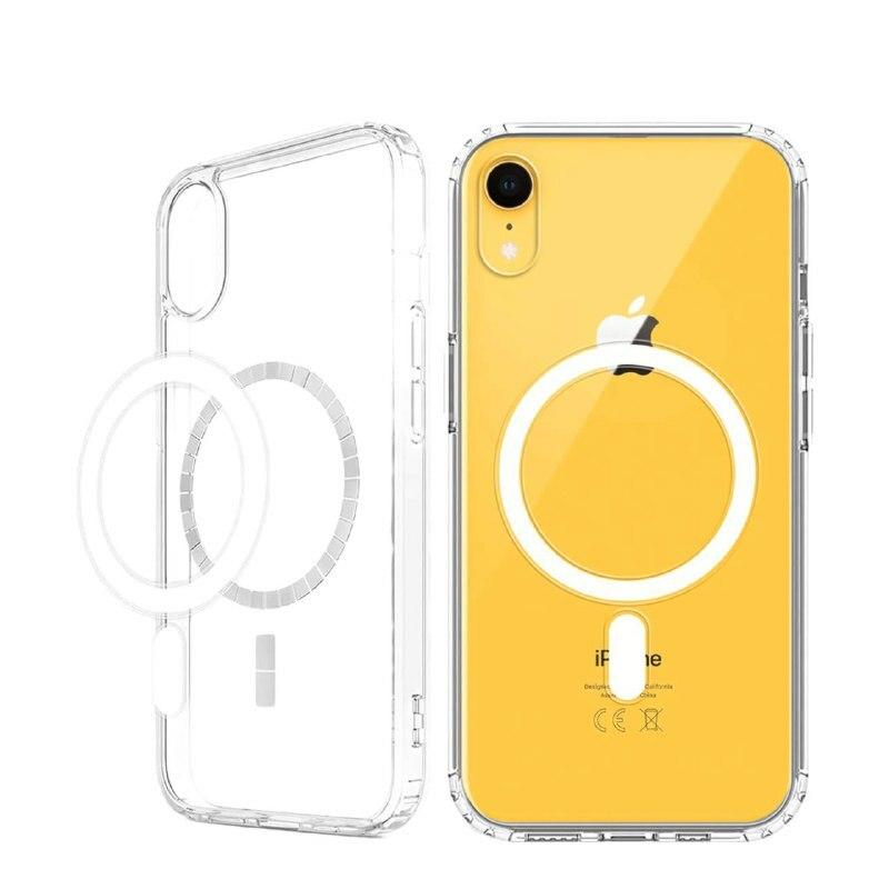 Прозрачный чехол MagSafe iPhone XR - фото 1 - id-p105719058