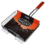 Решётка-гриль для мяса Maclay Premium, нержавеющая сталь, размер 57 x 31 см, рабочая поверхность 31 x 28 см, фото 2