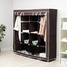 Шкаф для одежды, 163×42×166 см, цвет коричневый