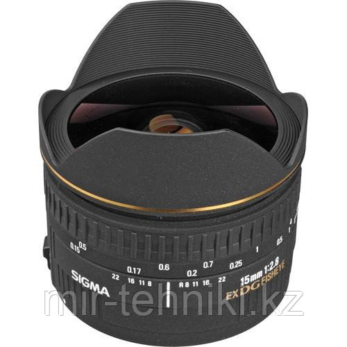 Объектив Sigma 15mm f/2.8 EX DG Fisheye для Nikon - фото 1 - id-p105723330