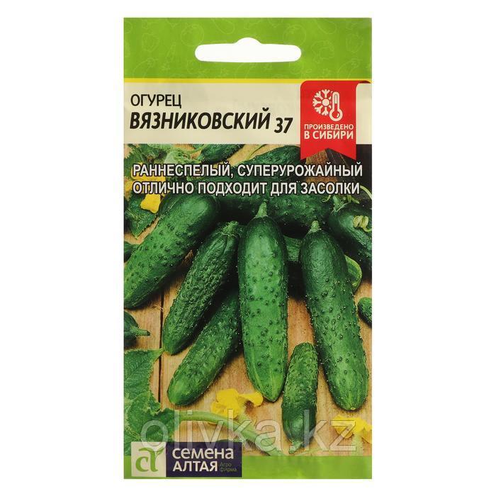 Семена Огурец "Вязниковский 37", Сем. Алт, ц/п, 0,5 г