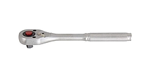 Трещотка реверсивная с резиновой ручкой 1/2''(L-255мм,24зуб.)
