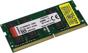 Память DDR4 16Gb 3200MHz Kingston KVR32S22D8/16 VALUERAM RTL PC4-25600 CL22 SO-DIMM 260-pin 1.2В dual rank