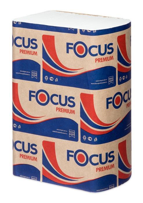 Полотенца бумажные Focus Extra 2-хслойная 200лист. белый (упак.:12шт) (5041537)