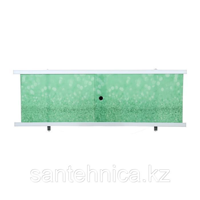 Экран для ванны 1480х560х37 Зеленый иней - фото 1 - id-p74970316