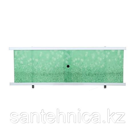 Экран для ванны 1480х560х37 Зеленый иней, фото 2
