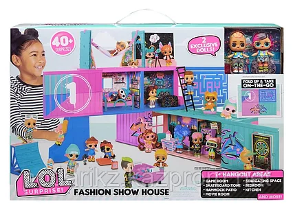Игровой набор LOL Surprise Fashion Show House с более чем 40 сюрпризами