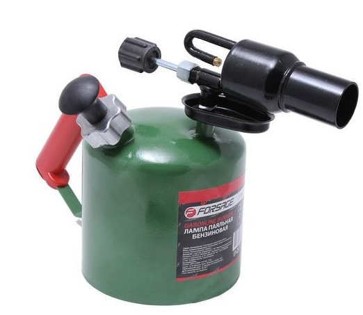 Лампа паяльная бензиновая в комплекте с аксессуарами и ремкомплектом (емкость 2л) - фото 1 - id-p105745612
