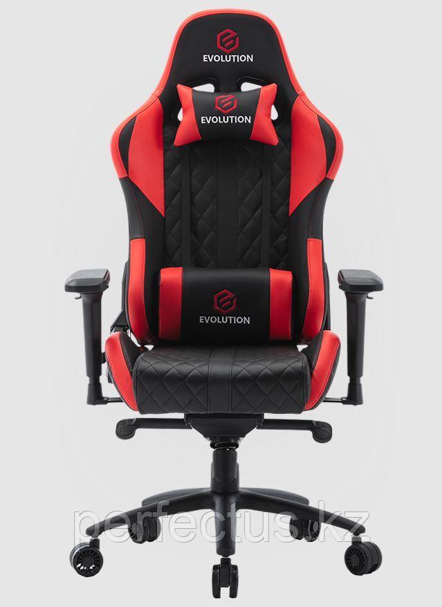 Игровое компьютерное кресло EVOLUTION RACER M красный