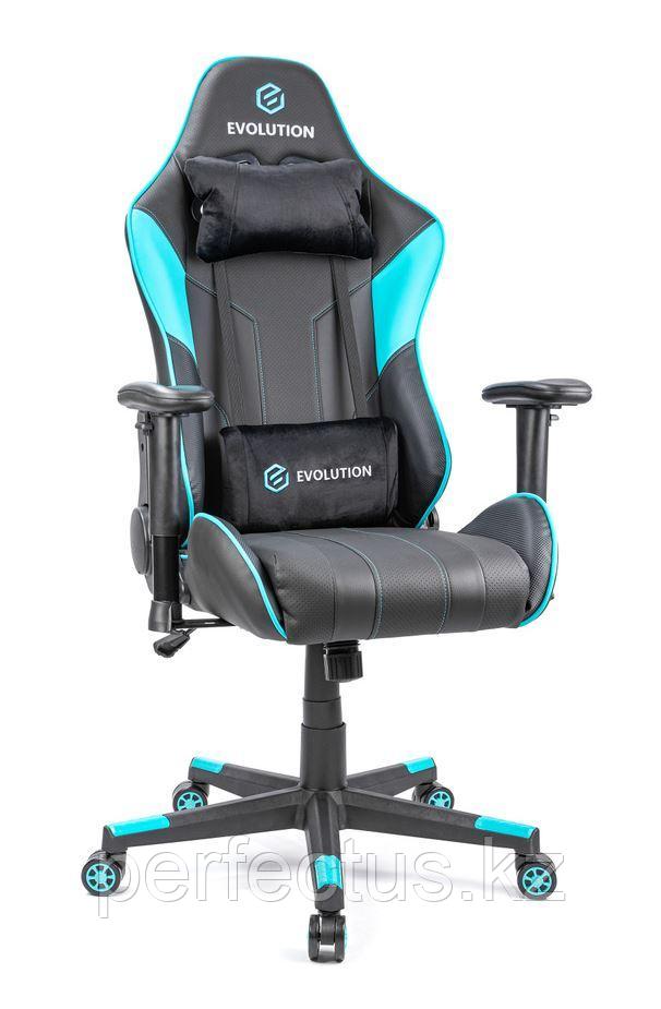 Игровое компьютерное кресло EVOLUTION TACTIC 2 синий