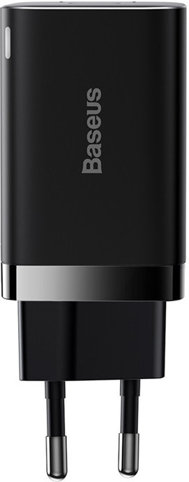 СЗУ Baseus Super Si Pro CCSUPP-E01 3A 30W USB+Type-C порты, Черный - фото 2 - id-p105750613