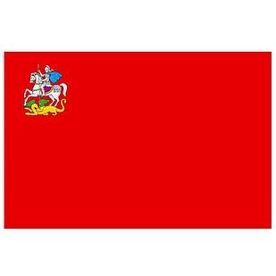 Флаг 60х90см Московской области без флагштока