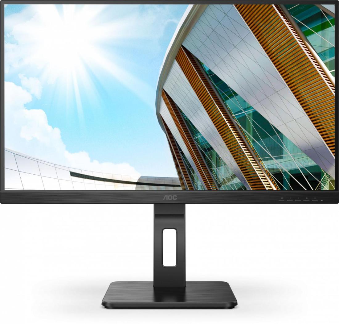 Монитор AOC 27" Professional 27P2C черный IPS LED 16:9 HDMI M/M матовая HAS 250cd 178гр/178гр 1920x1080