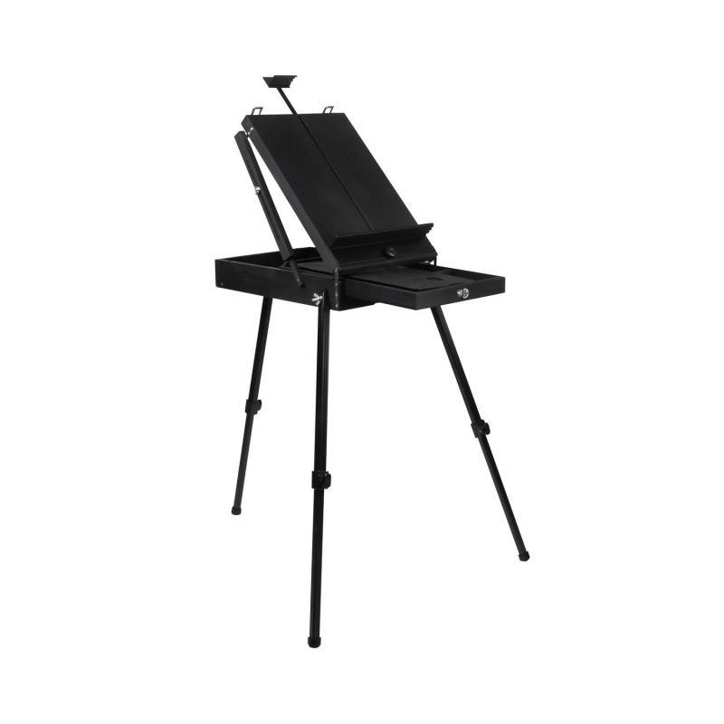 Этюдник с ящиком черный, сосна, алюминий МЛ-82 купить на сайте ...