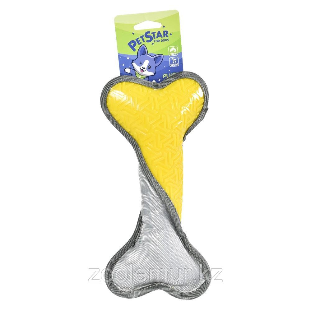 PET STAR Игрушка для собак КОСТОЧКА с пищалкой