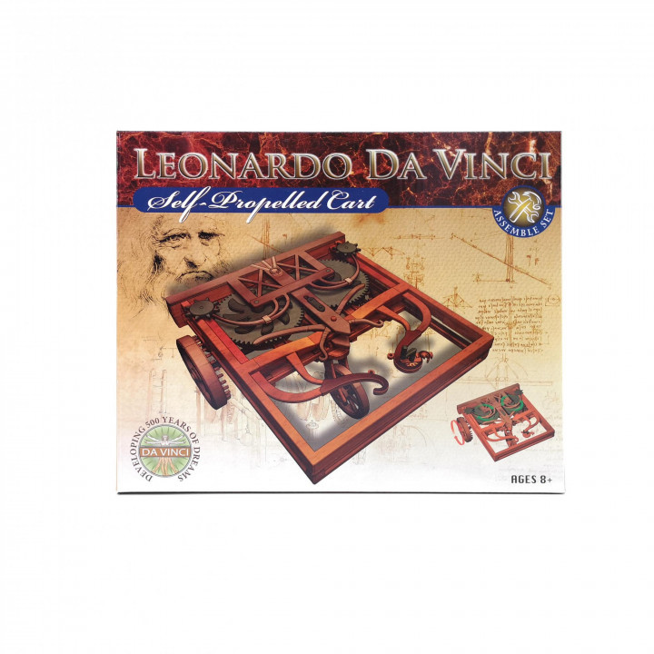 Edu Toys Сборная модель Самоходная Телега, Изобретения Леонардо да Винчи