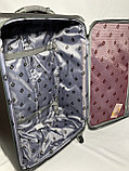 Маленький дорожный чемодан на 4-х колёсах" WEMGE SABRE". Высота 58 см, ширина 34 см, глубина 23 см., фото 8
