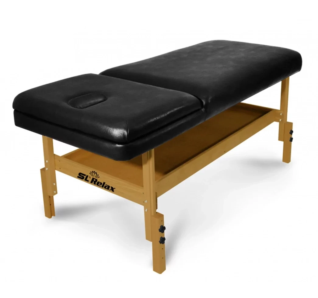 Массажный стол стационарный Comfort SLR-5 Черный - фото 1 - id-p105766968