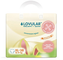 Трусики LOVULAR "Солнечная Серия" размер XL (12-17kg) 38 штук