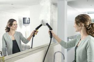 Пароочиститель напольный Karcher EasyFix SC 2 1500Вт желтый/черный