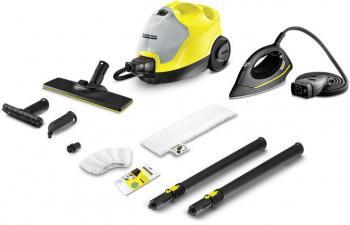 Пароочиститель напольный Karcher EasyFix SC 4 Iron 2000Вт желтый/черный