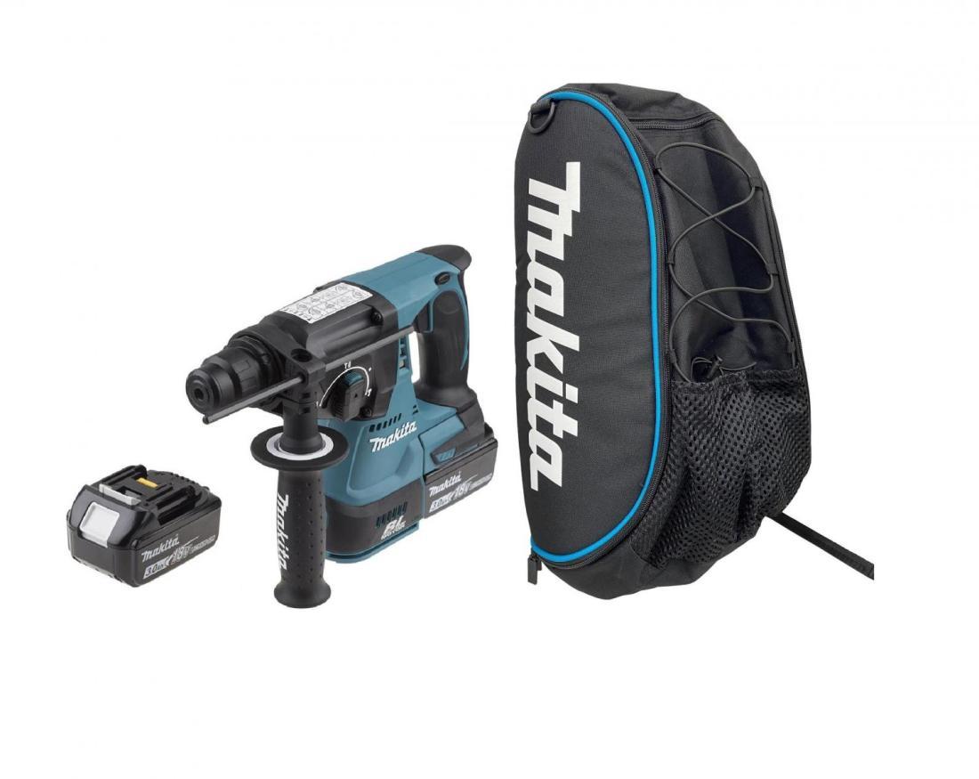 Перфоратор Makita DHR242RFE патрон:SDS-plus уд.:2.4Дж аккум. (кейс в комплекте)